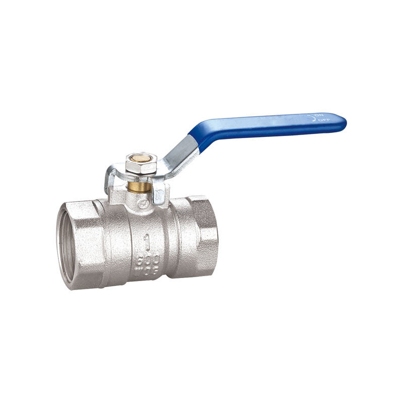 Hot selling Long handle F/F thread brass ball valve AMT-2004